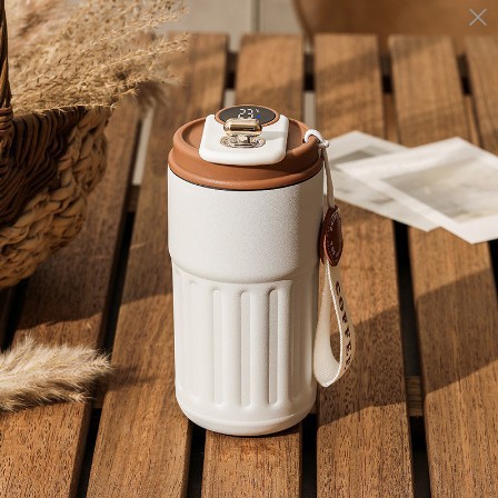 Digital Temperature Thermos Cup (450ml) - Image 2